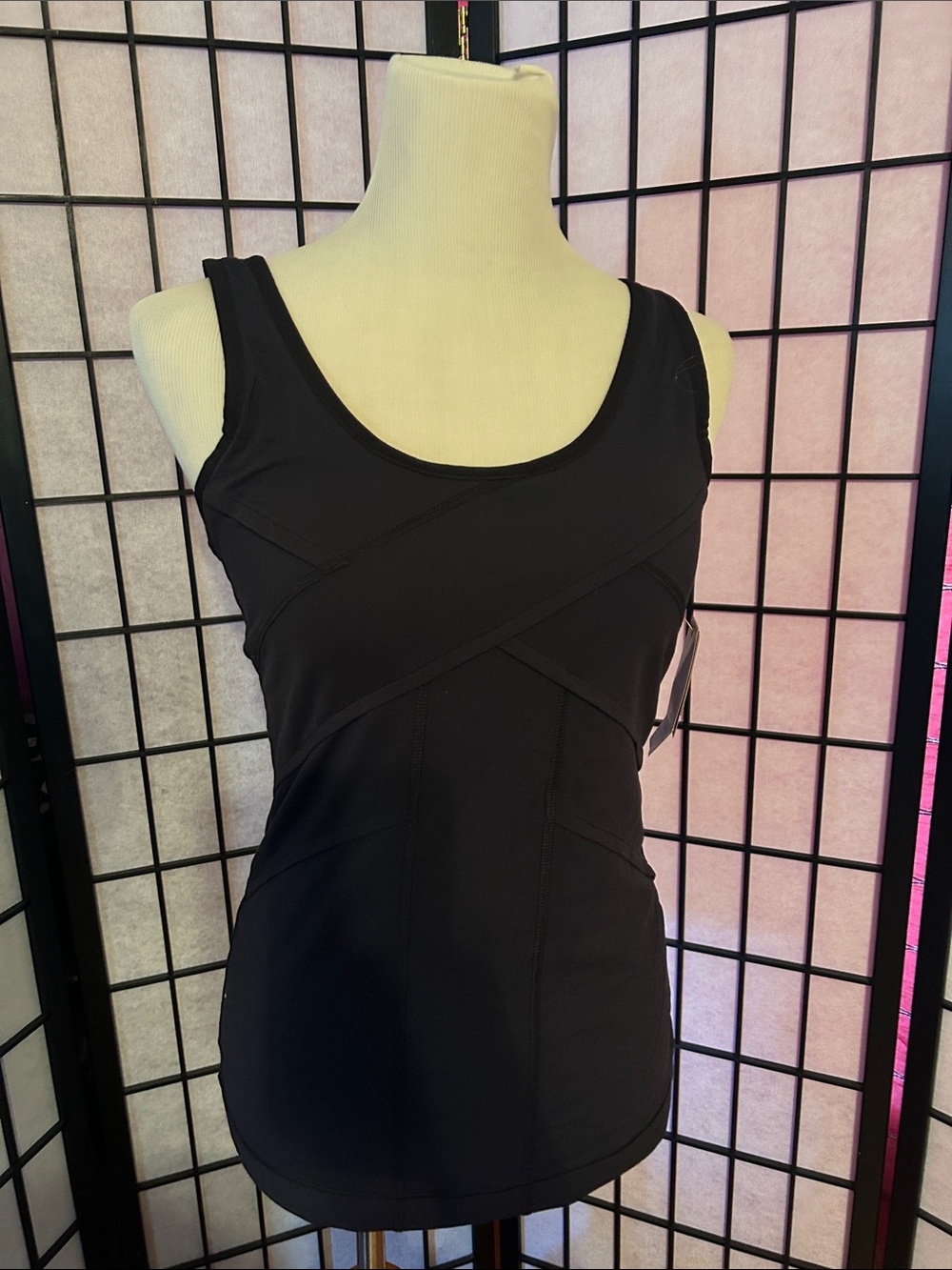 Lucy Black Performance Tank Top